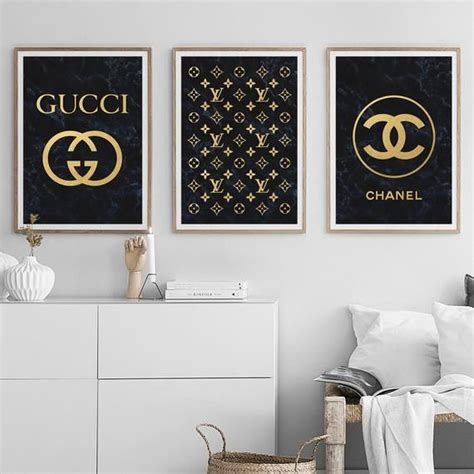 gucci patining|Gucci inspired wall art.